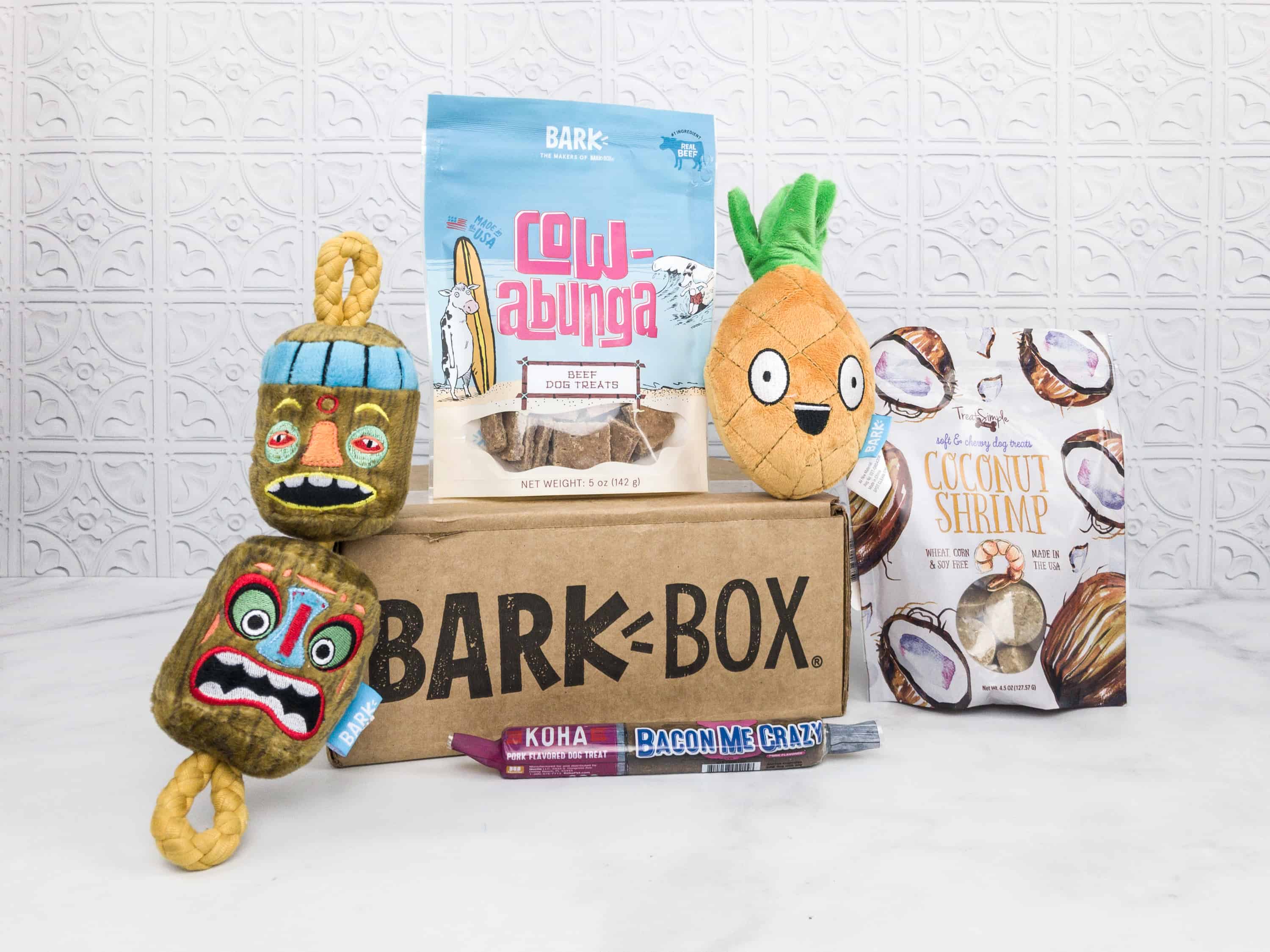 Monthly Subscription to  "Bark Box"