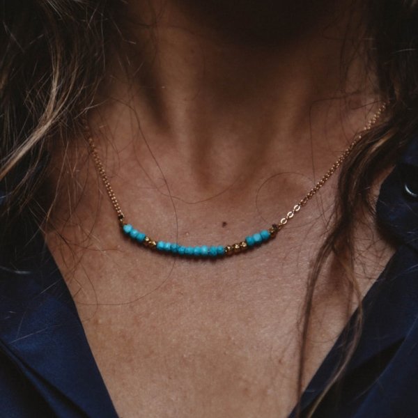 Morse Code "Love" Necklace