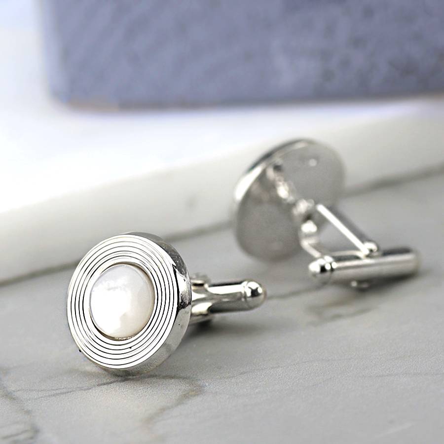 Mother Of Pearl Cufflinks