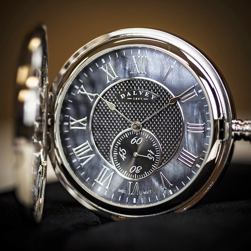 Mother of Pearl Pocket Watch