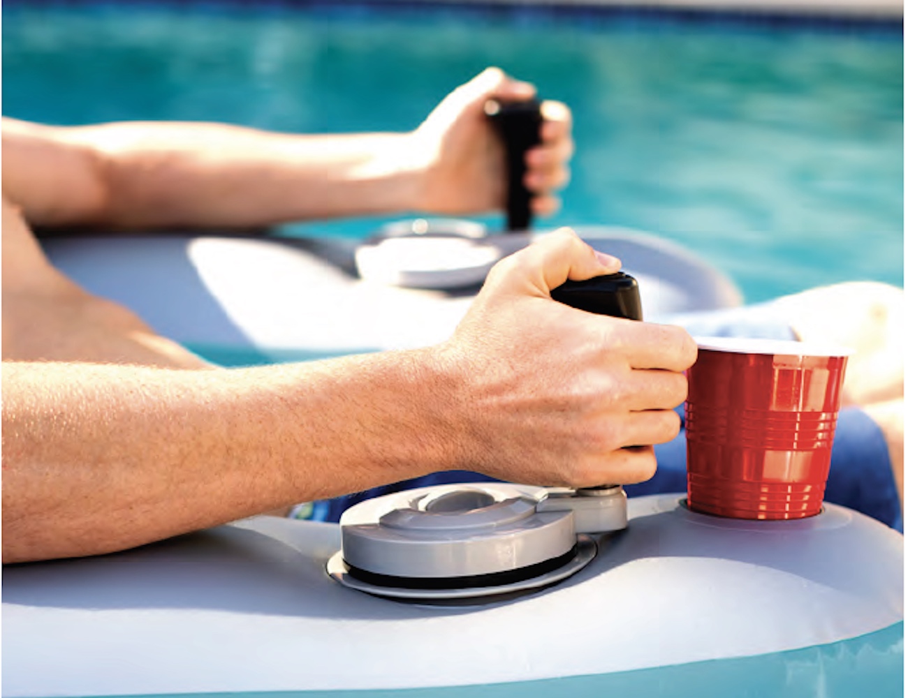 Motorized Luxury Pool Lounger