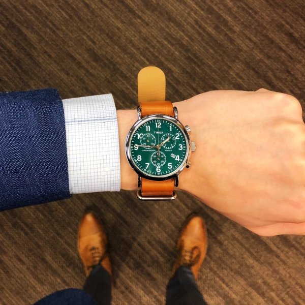 Emerald Dial Watch