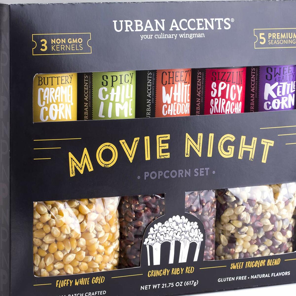 Movie Night Popcorn Kit