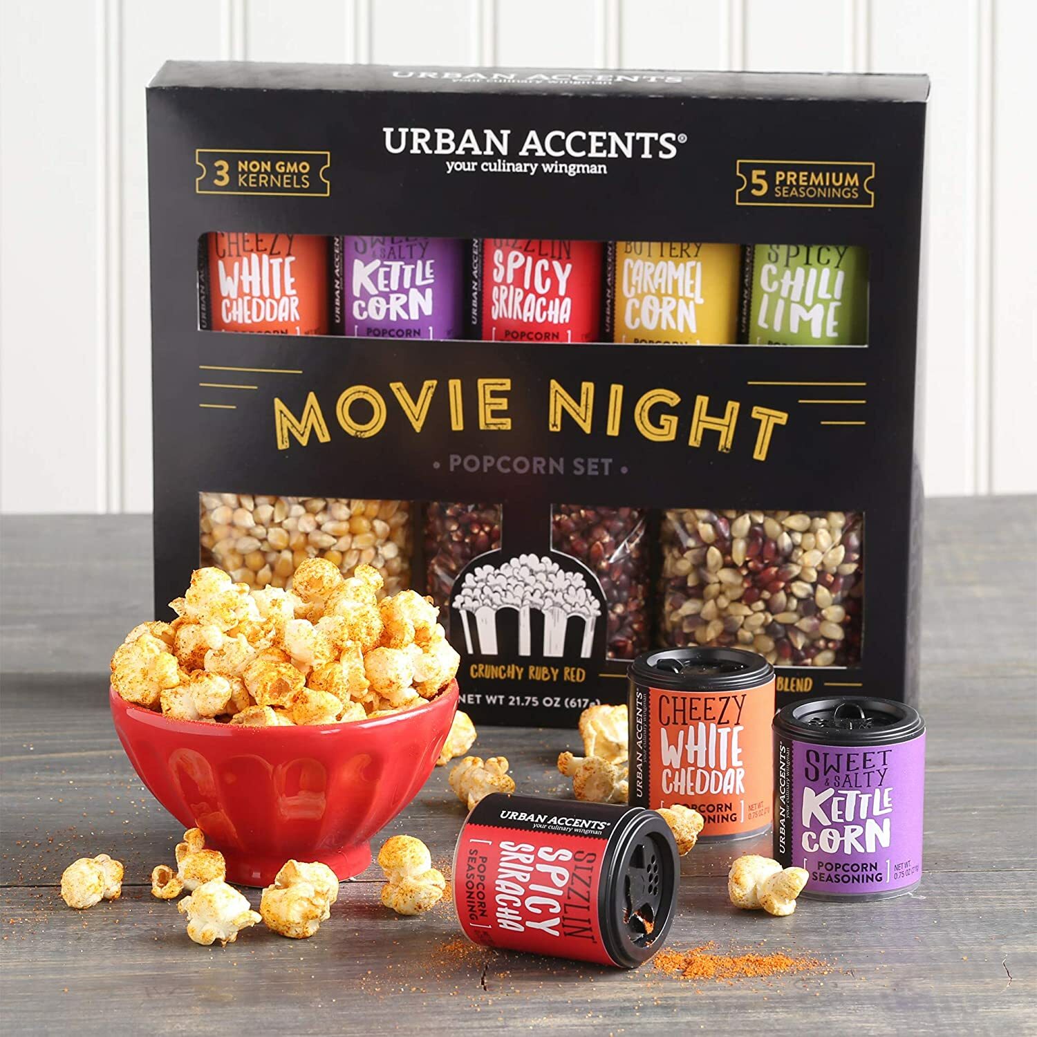 Movie Night Popcorn Kit