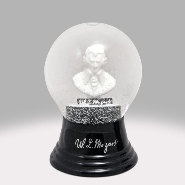 Mozart Snow Globe