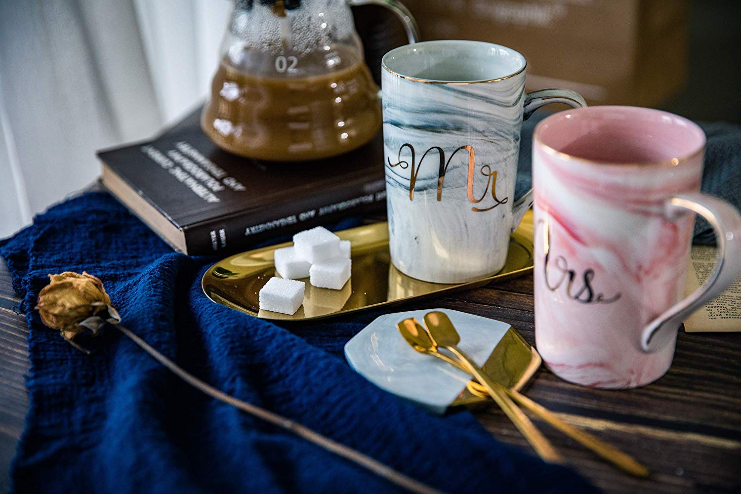 Mr and Mrs Coffee Mugs