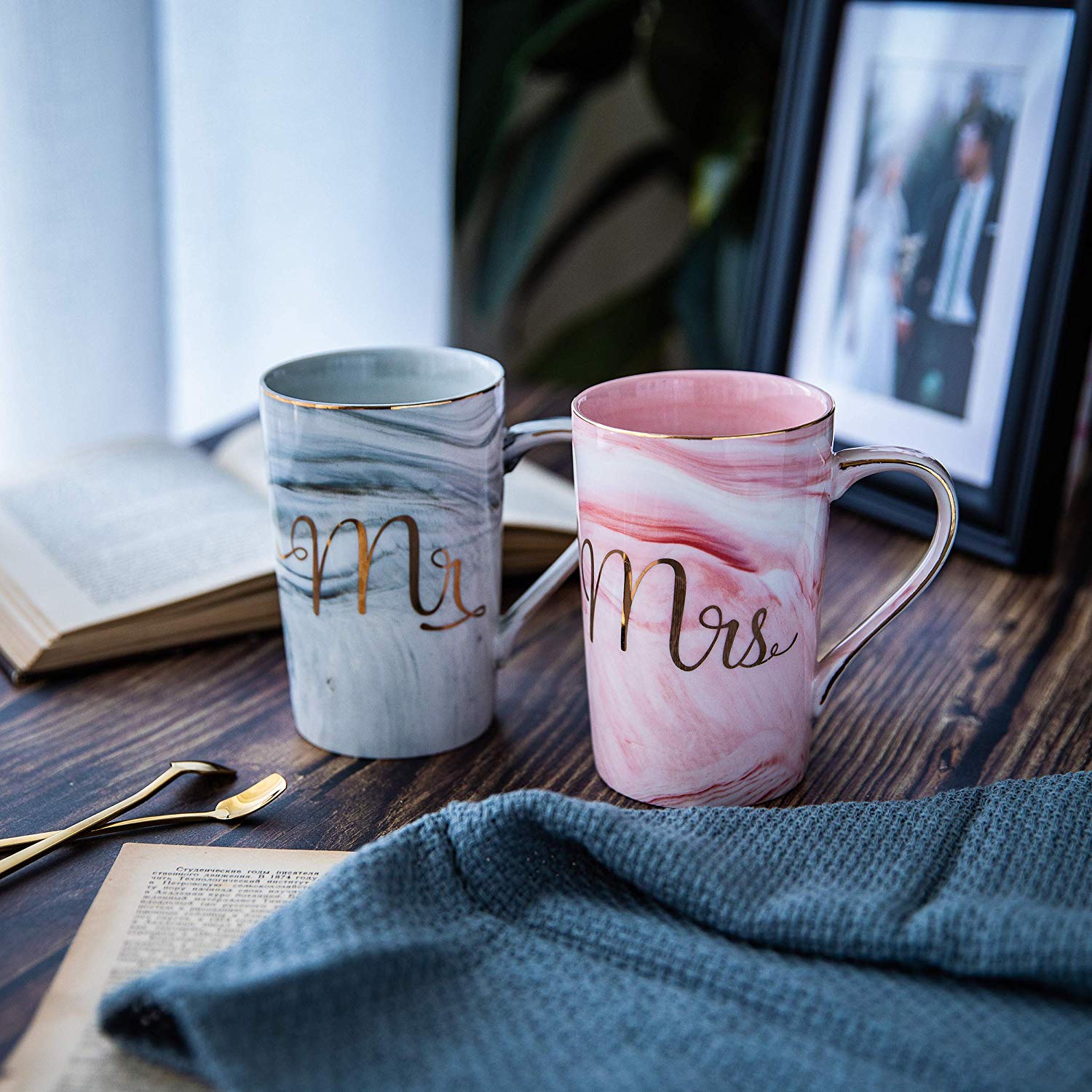 Mr and Mrs Coffee Mugs