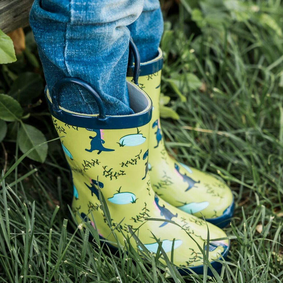 Mucky Wear Dinosaurs Kid's Rain Boots