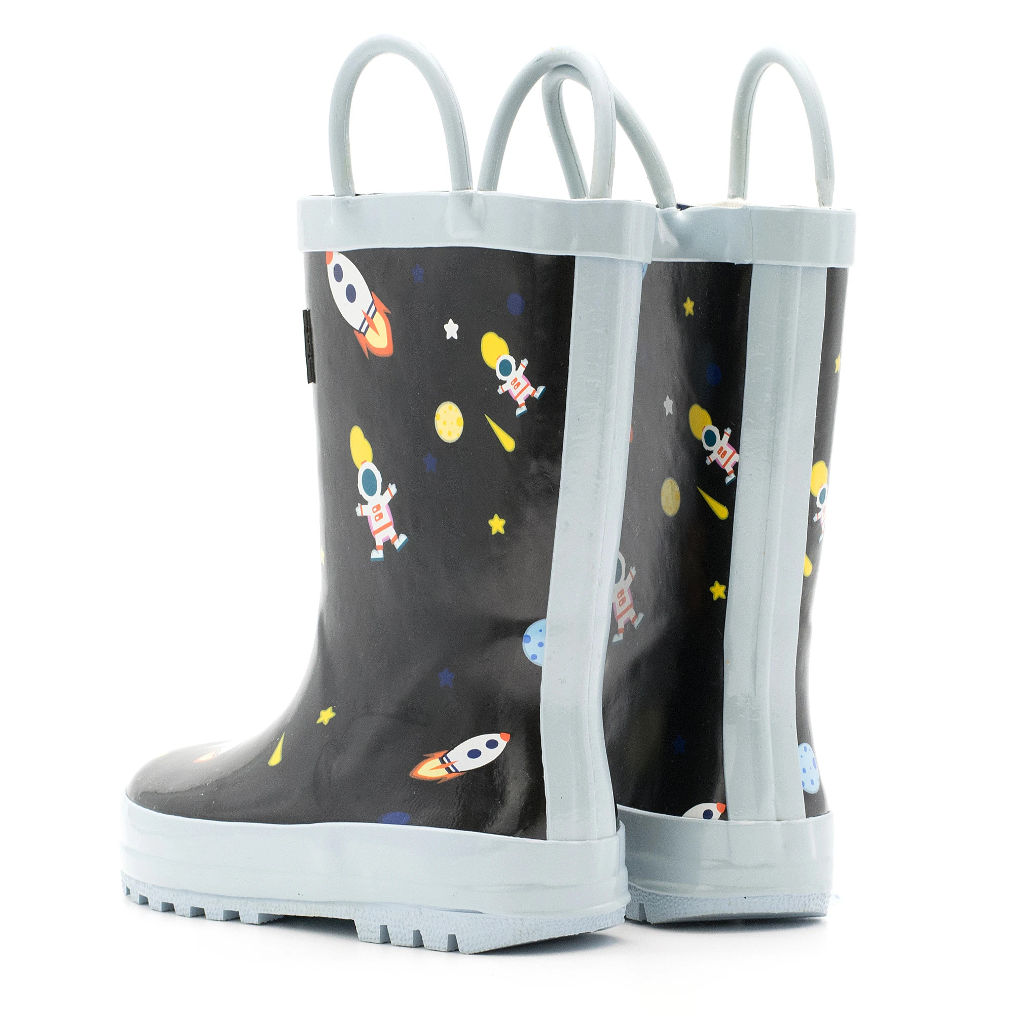 Mucky Wear Kid's Astronauts Rain Boots