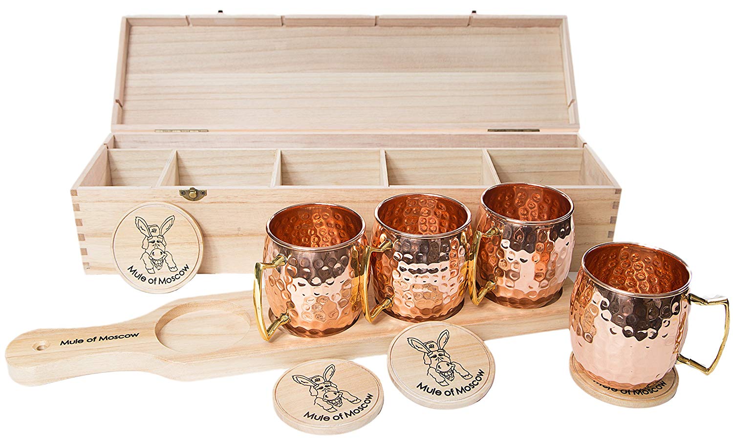 Mule of Moscow Copper Mug Gift Set