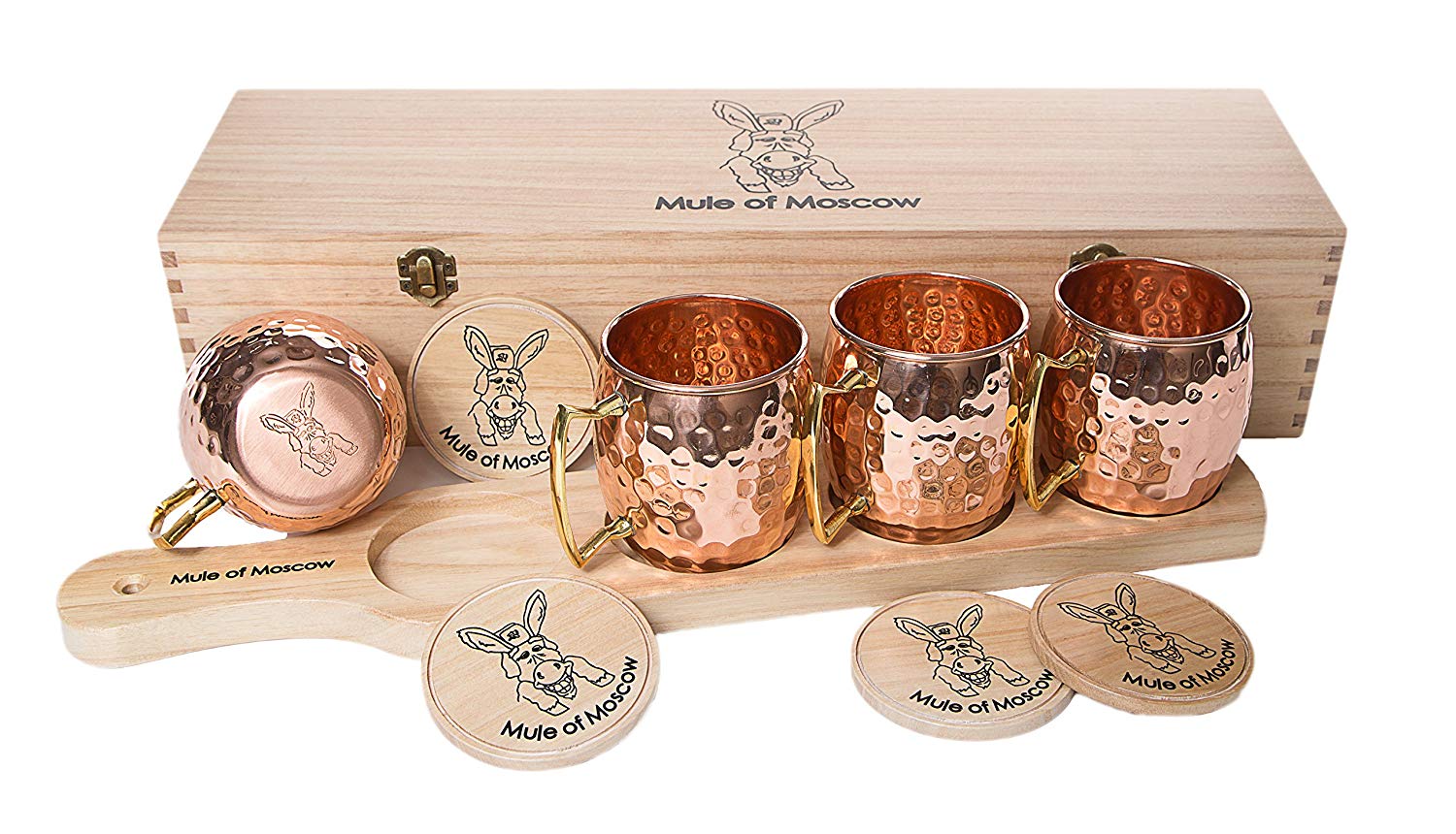 Mule of Moscow Copper Mug Gift Set