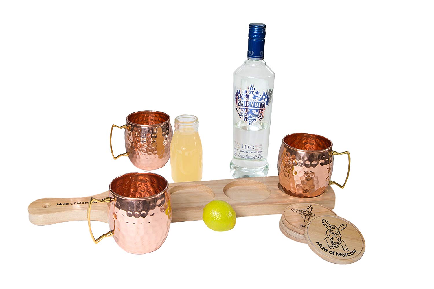 Mule of Moscow Copper Mug Gift Set