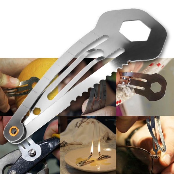 Multi-Functional Tool Hair Clip