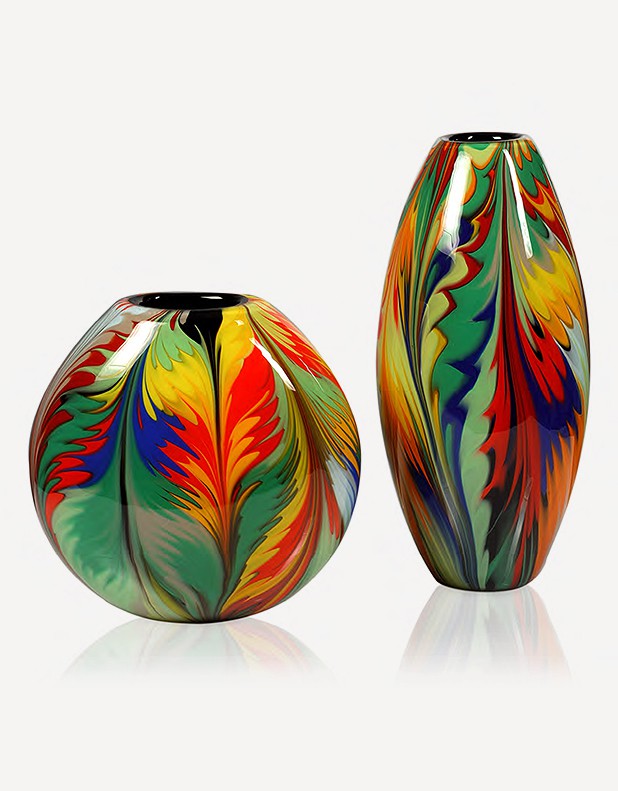 Murano Glass Sculptures and Jewelry