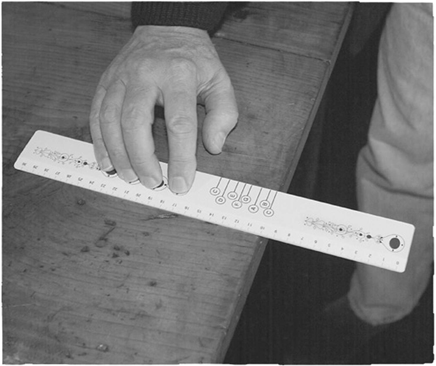 Musical Ruler with Songbook