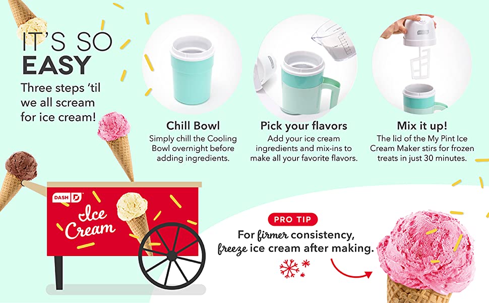 My Pint Electric Ice Cream Maker Machine