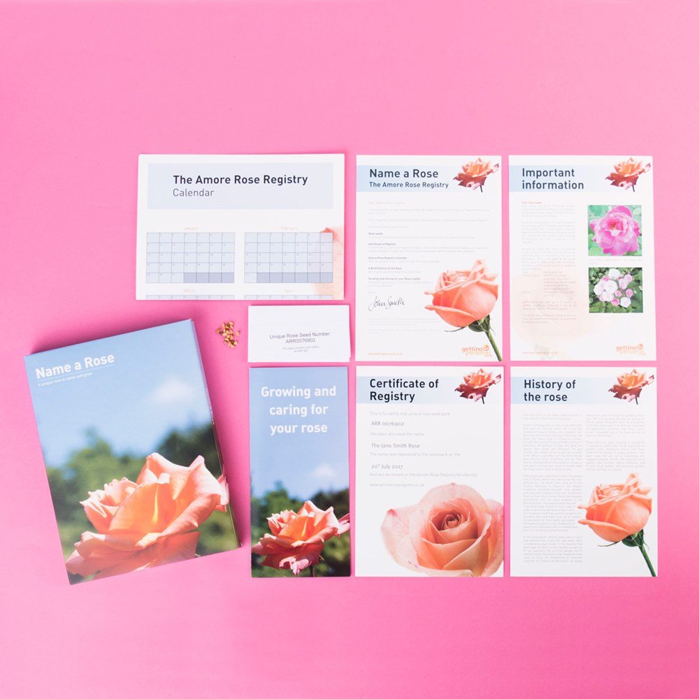 Name A Rose Gift Box