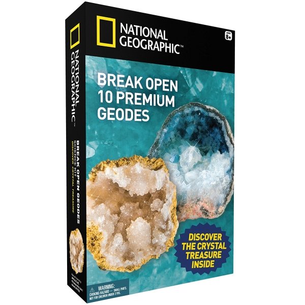 National Geographic 10 Geodes