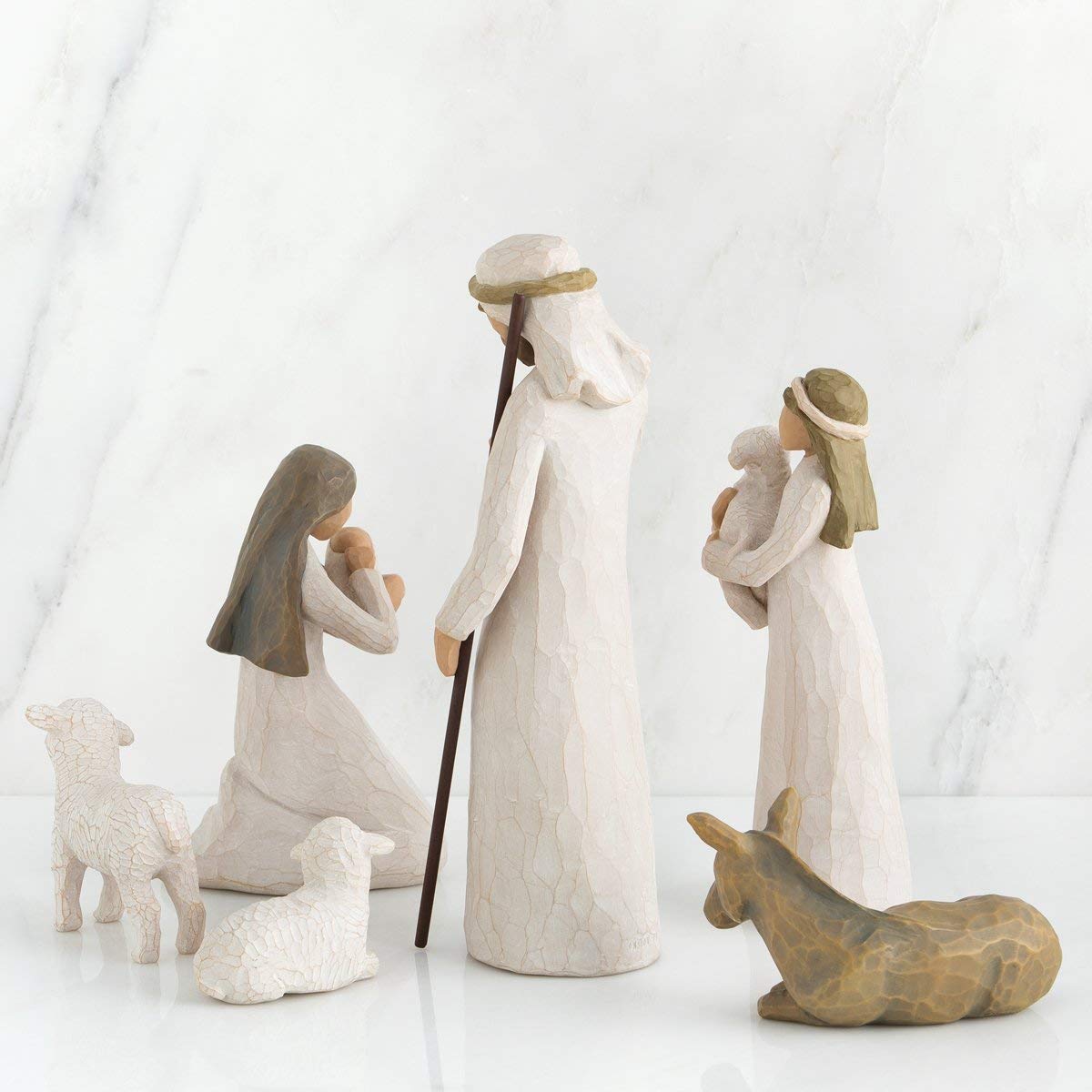 Nativity Sculpted Figures, 6-piece set