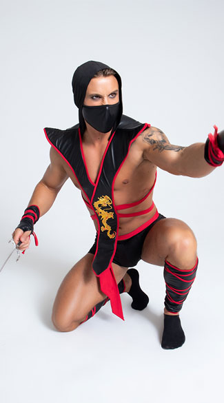 Naughty Ninja Men's Costume