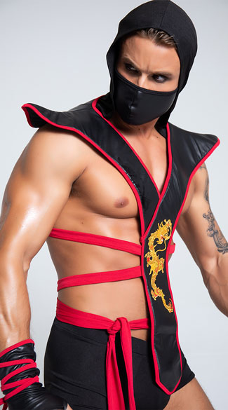 Naughty Ninja Men's Costume