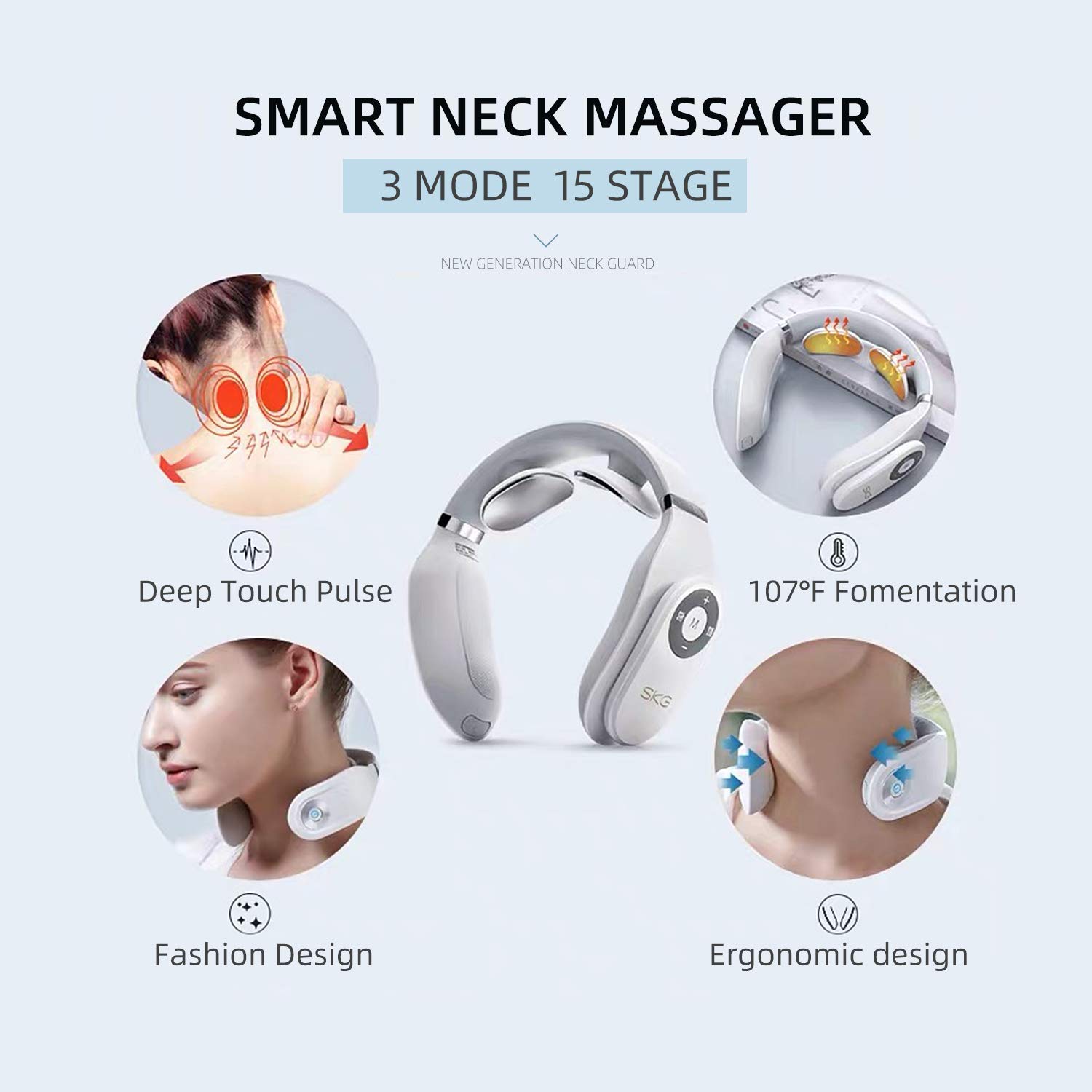 Neck Massager Relaxation Device