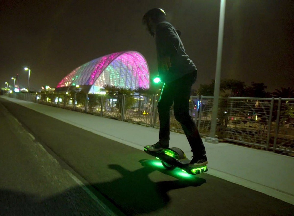 Neon Nitro Self-Balancing Skateboard
