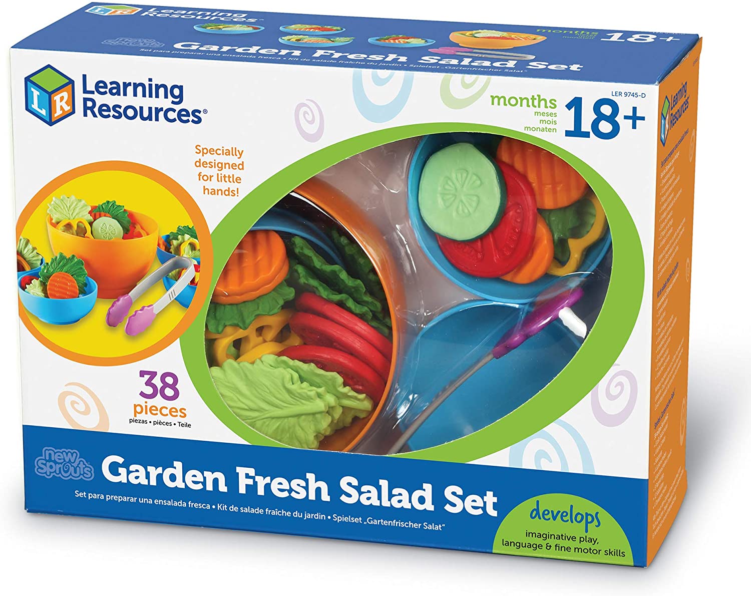 New Sprouts Fresh Salad Toy Set