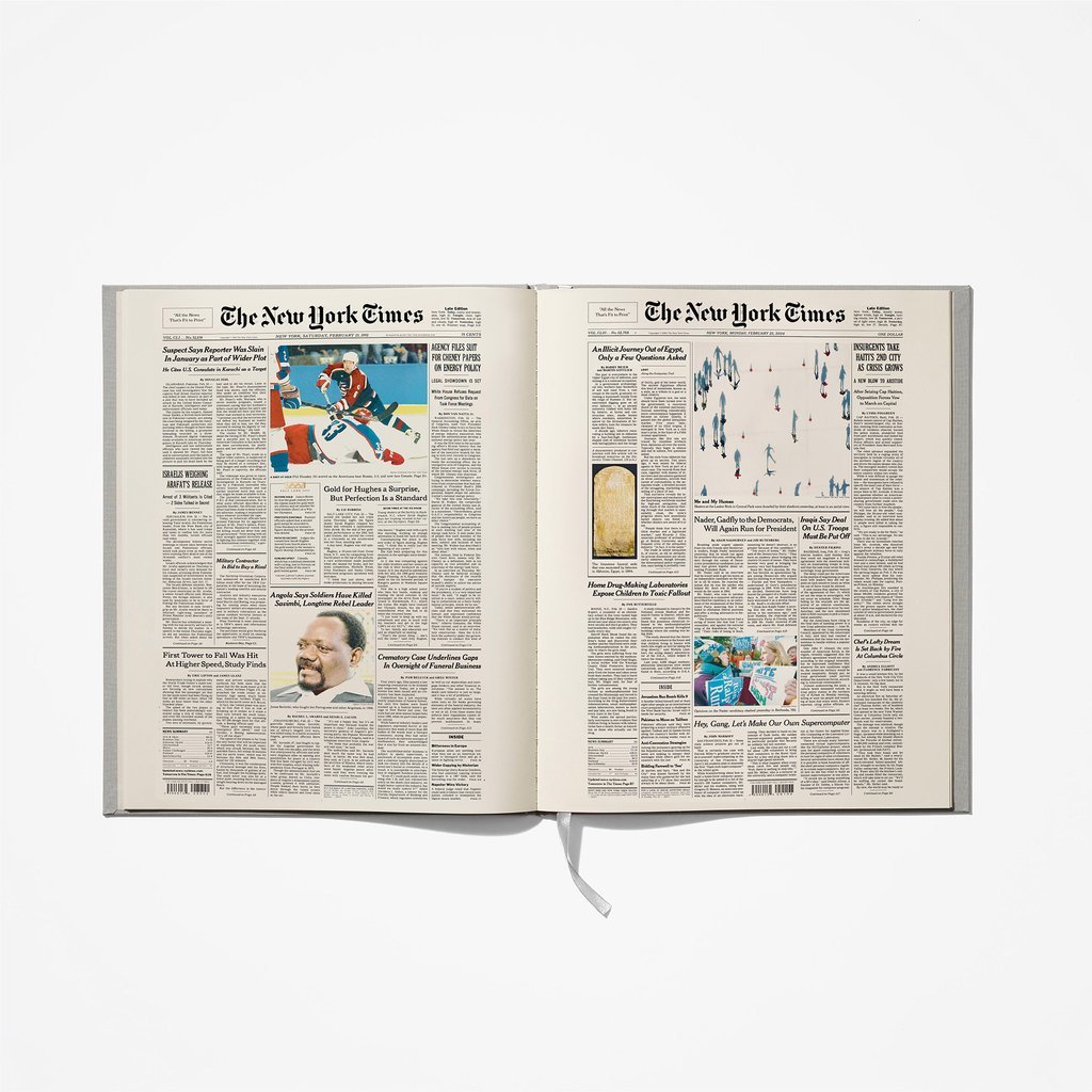 New York Times Linen/Leather Anniversary Book