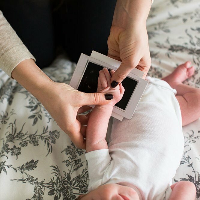 Newborn Baby Handprint or Footprint “Clean-Touch” Ink Pad