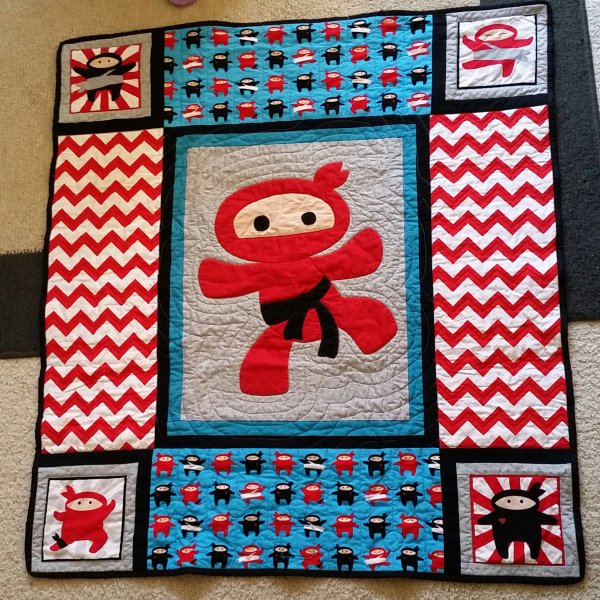 Ninja Nursery Quilt