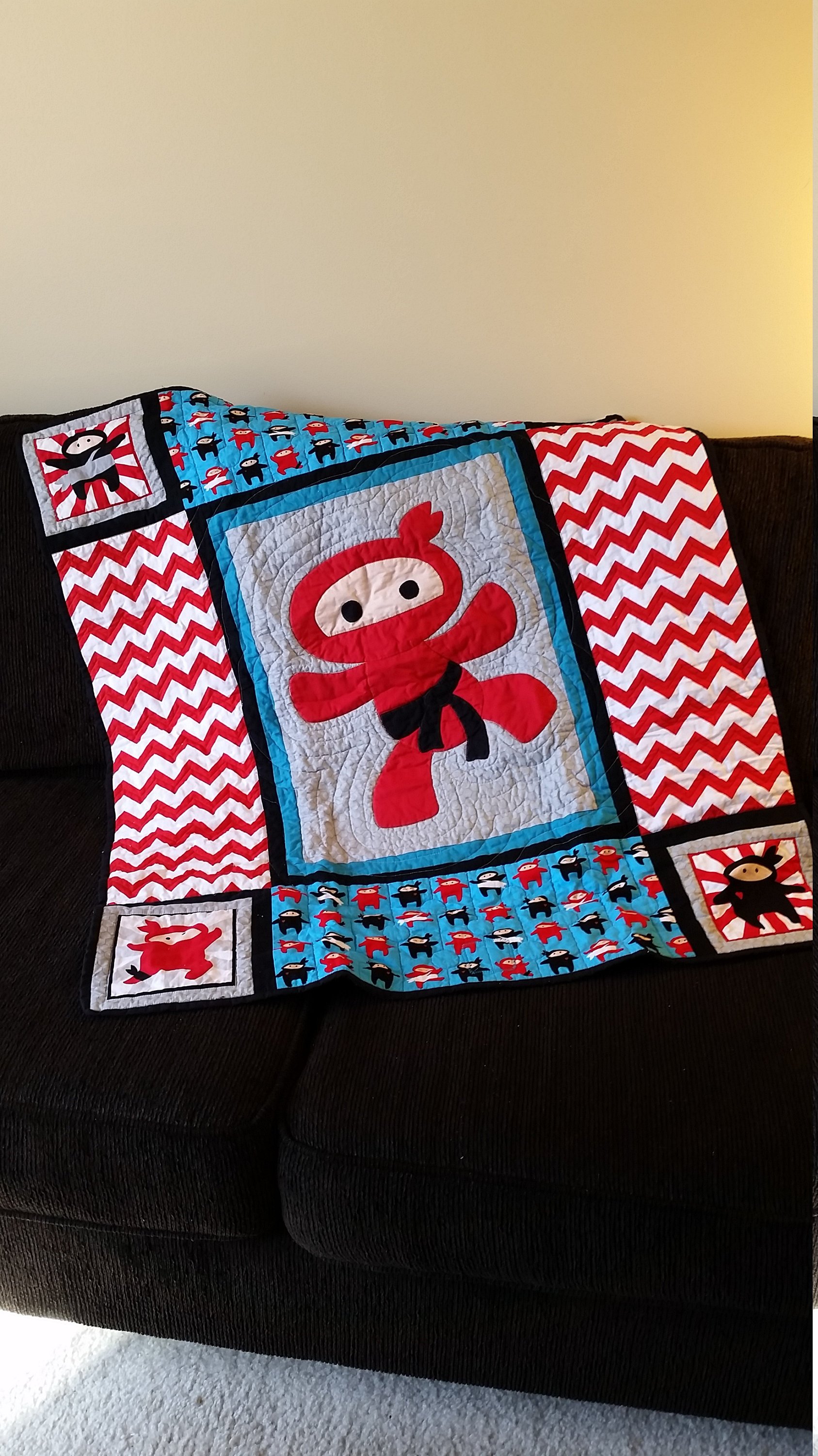 Ninja Nursery Quilt