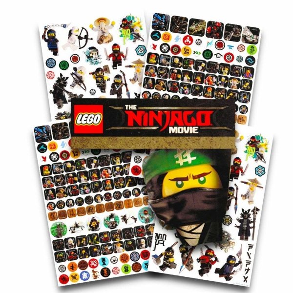 Ninjago Movie Sticker Pad