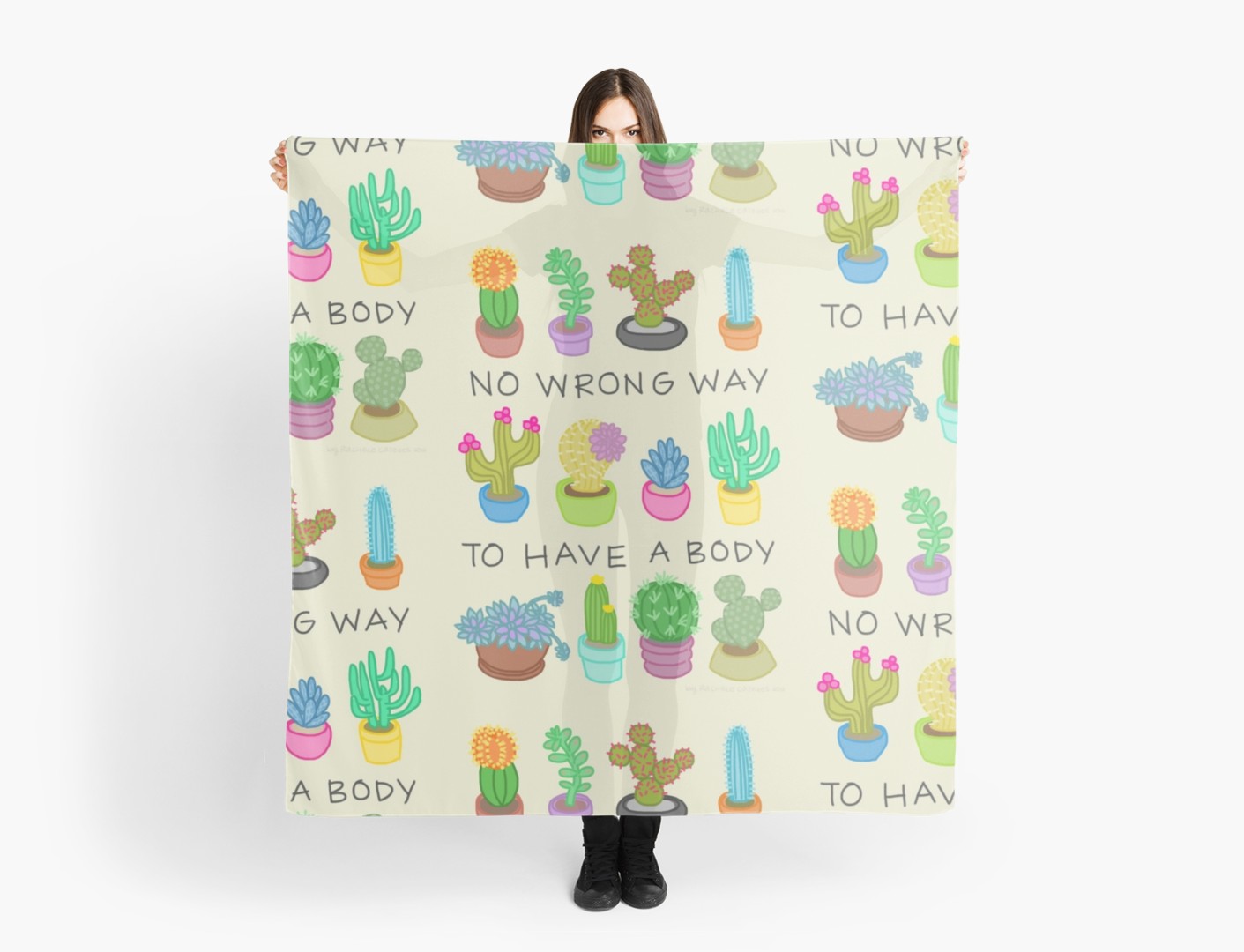 No Wrong Way to Have a Body Scarf