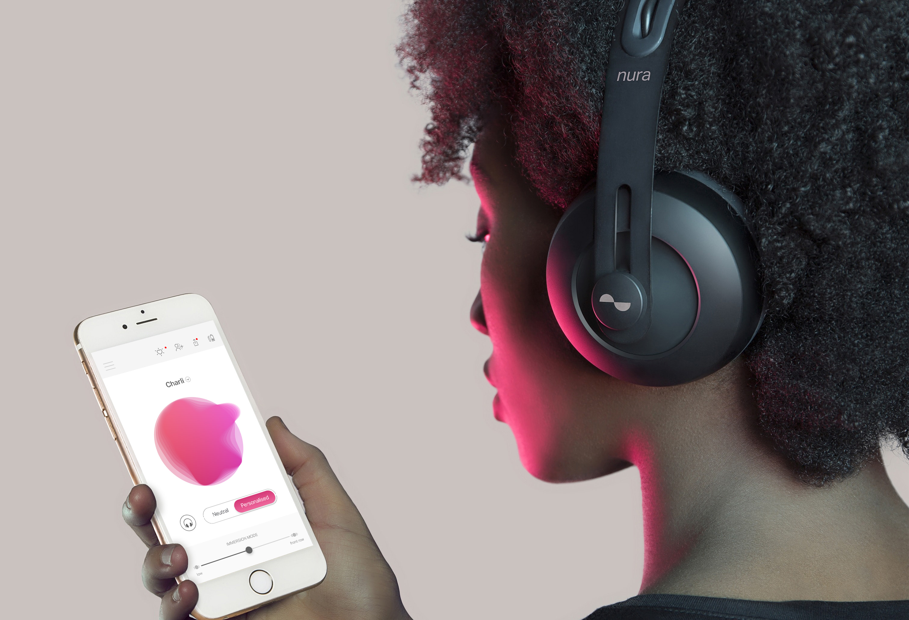 Nuraphone World's Only Headphone that Adapts to Your Unique Hearing