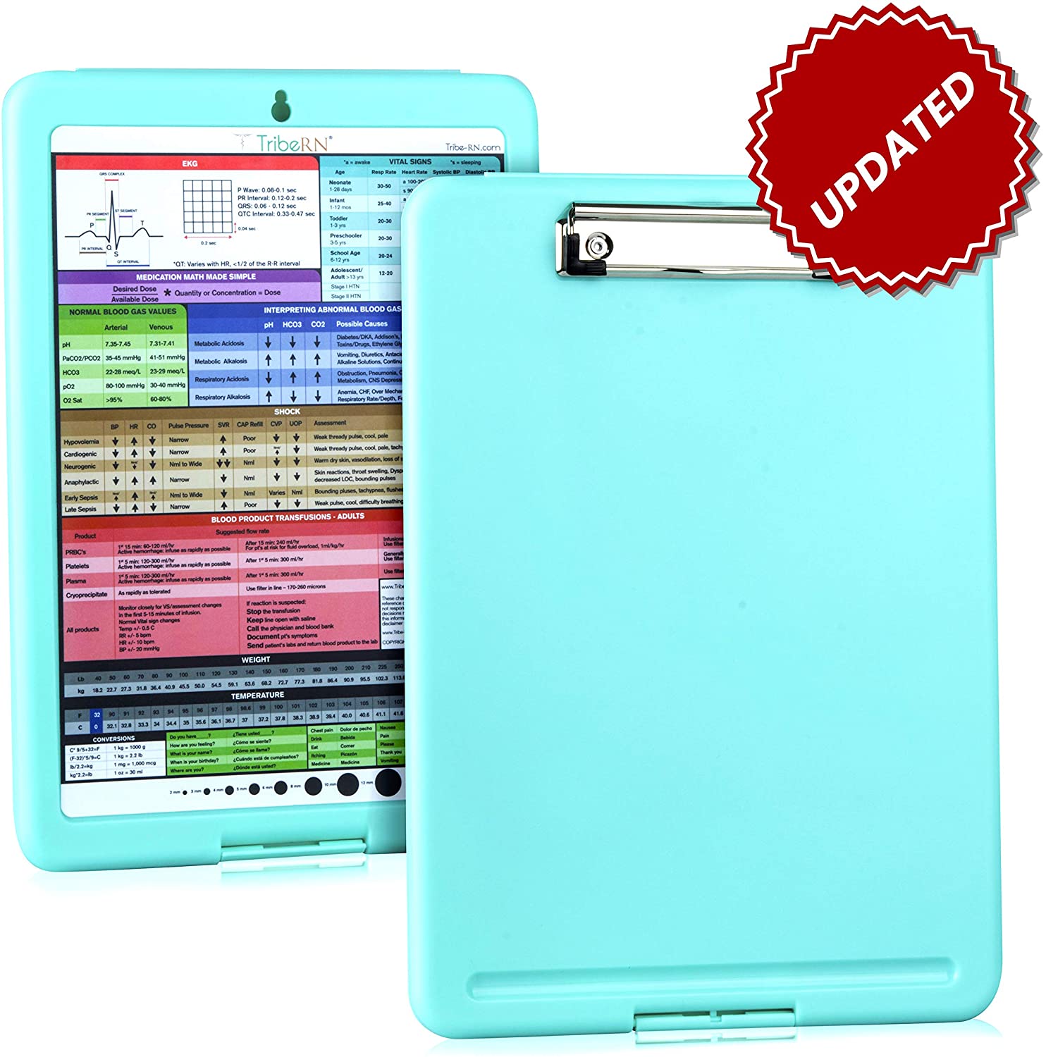 Nursing Clipboard with Storage