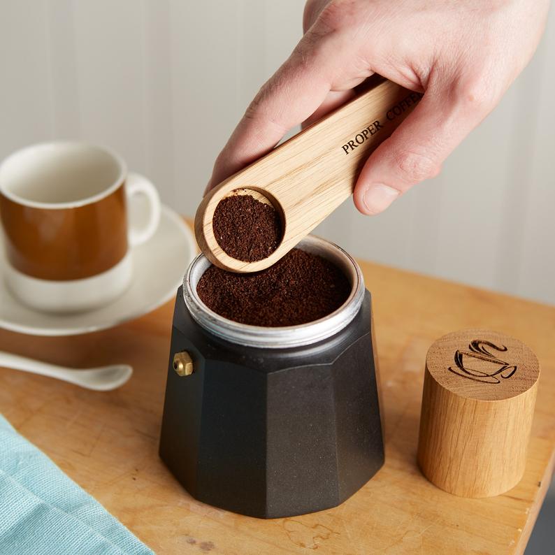 Oak Personalised Coffee Scoop