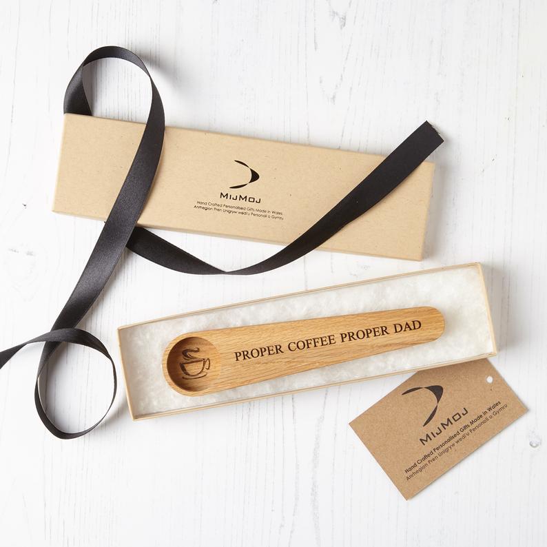 Oak Personalised Coffee Scoop
