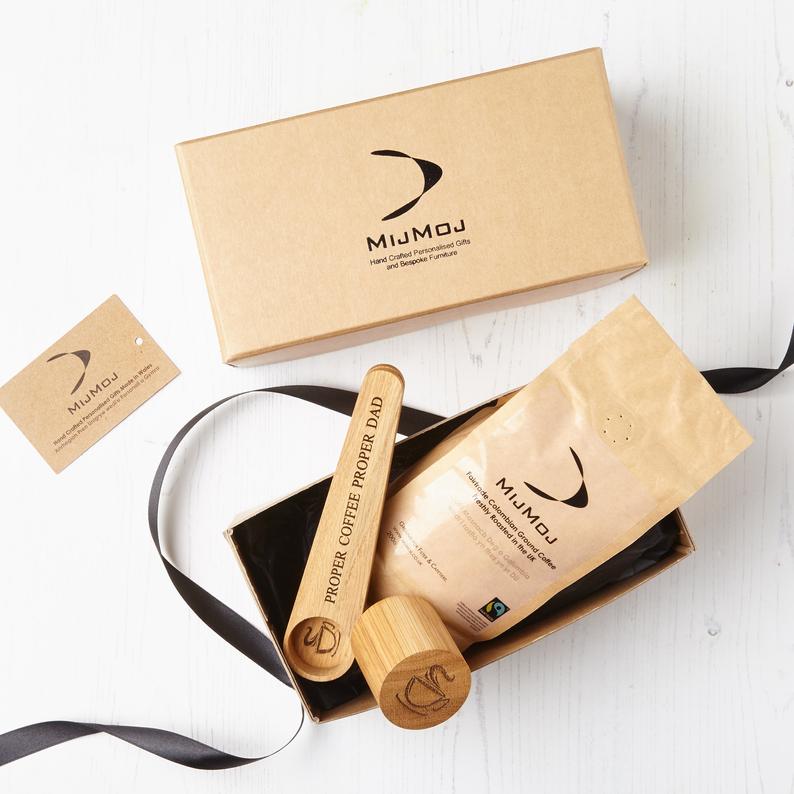 Oak Personalised Coffee Scoop