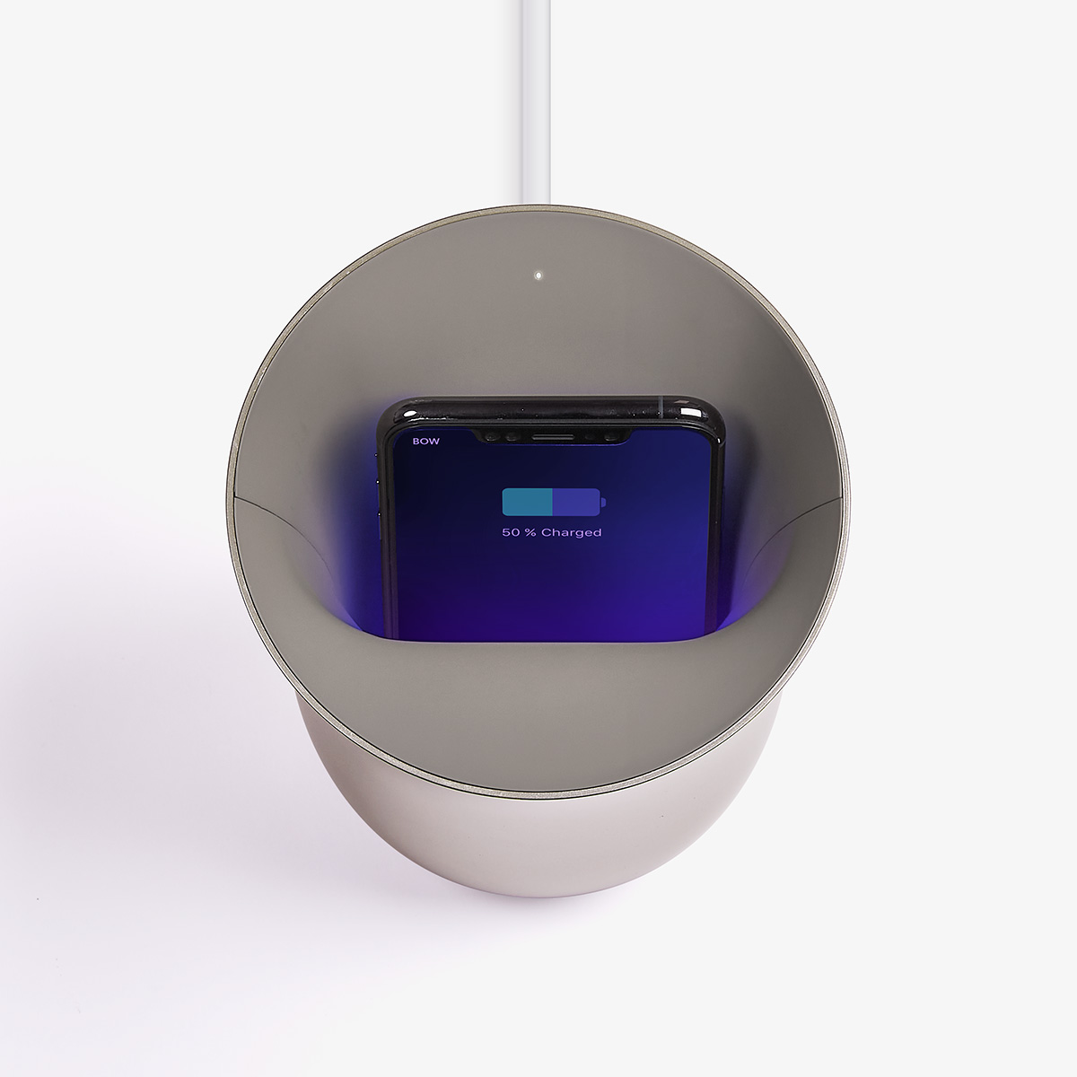Oblio Phone Sanitizer and Wireless Charger