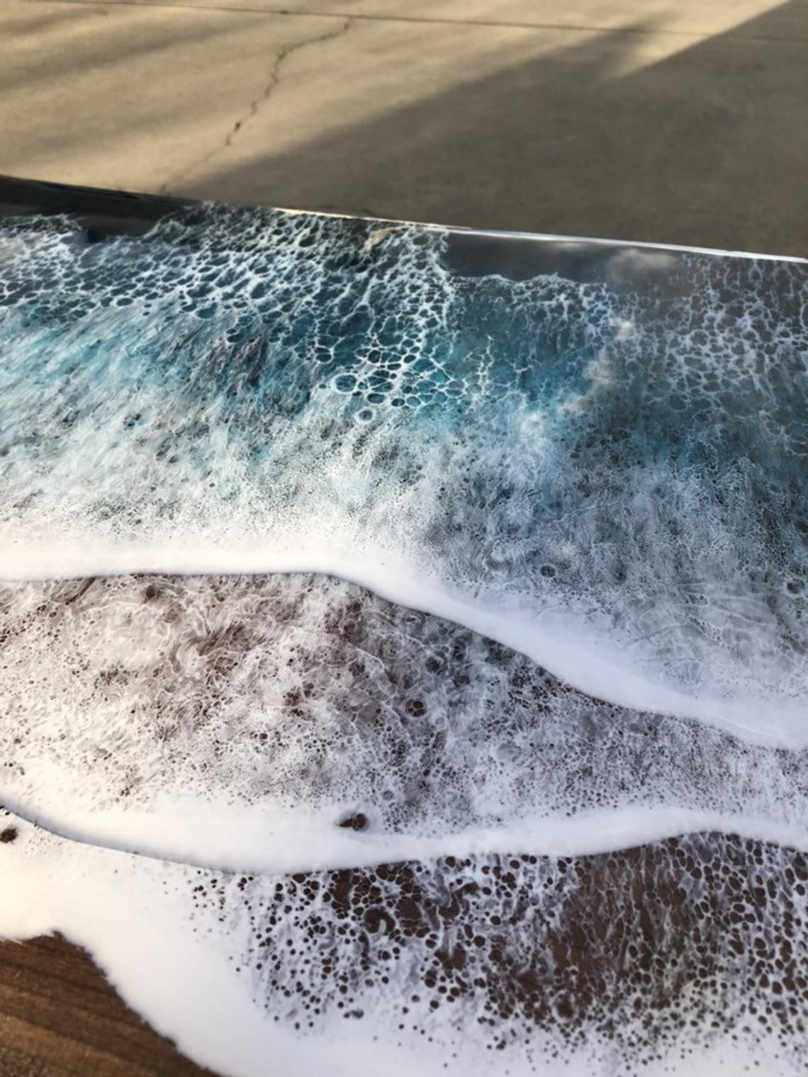 Ocean Waves Table