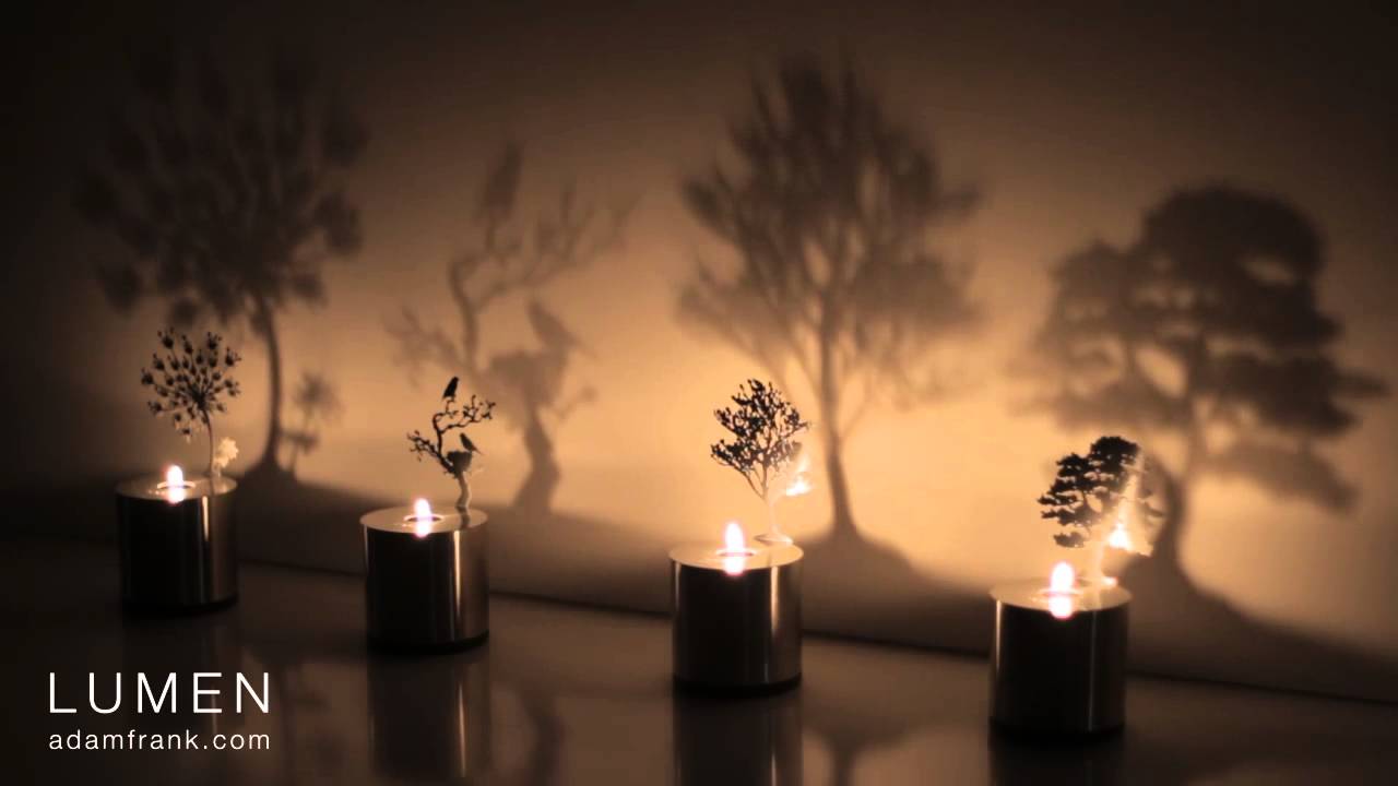 Oil Candle Shadow Projector
