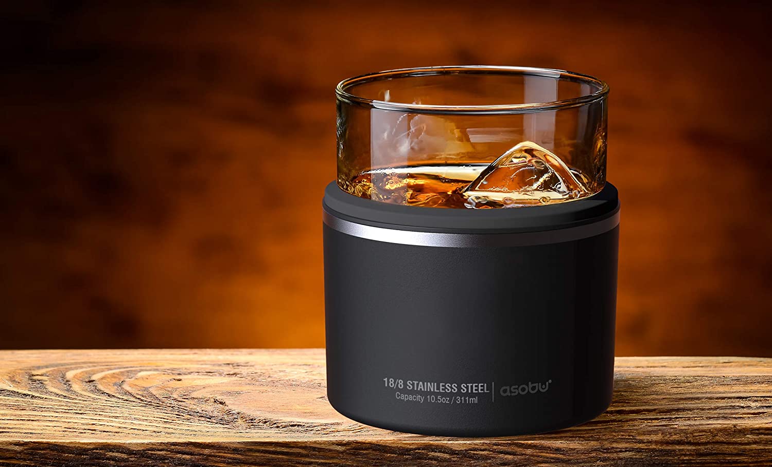 On the Rocks Whiskey Koozie