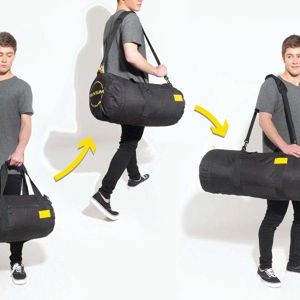 One Duffel, Three Sizes