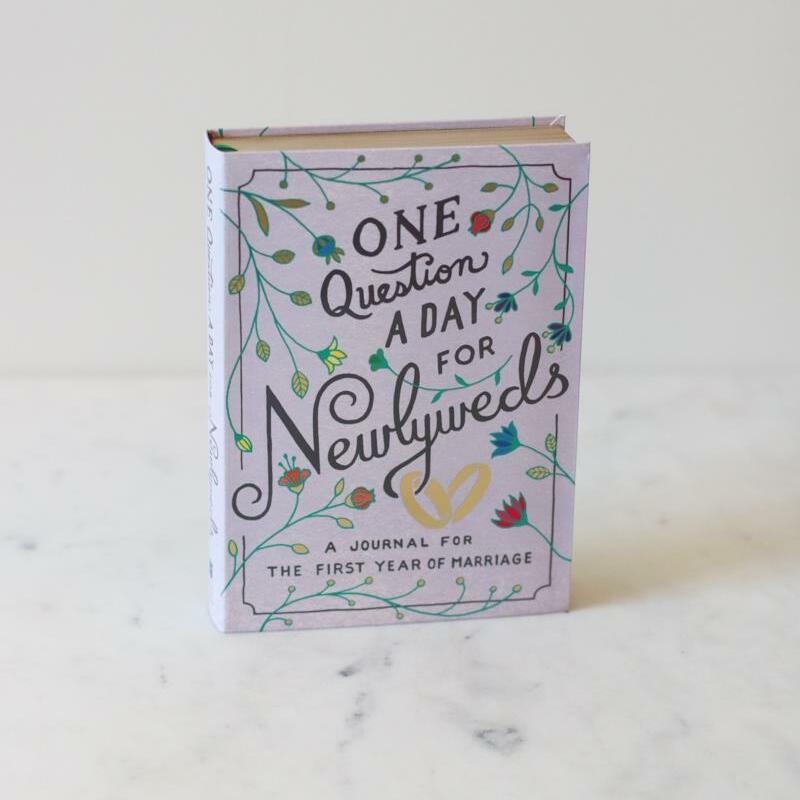 One Question a Day for Newlyweds: A Journal for the First Year of Marriage