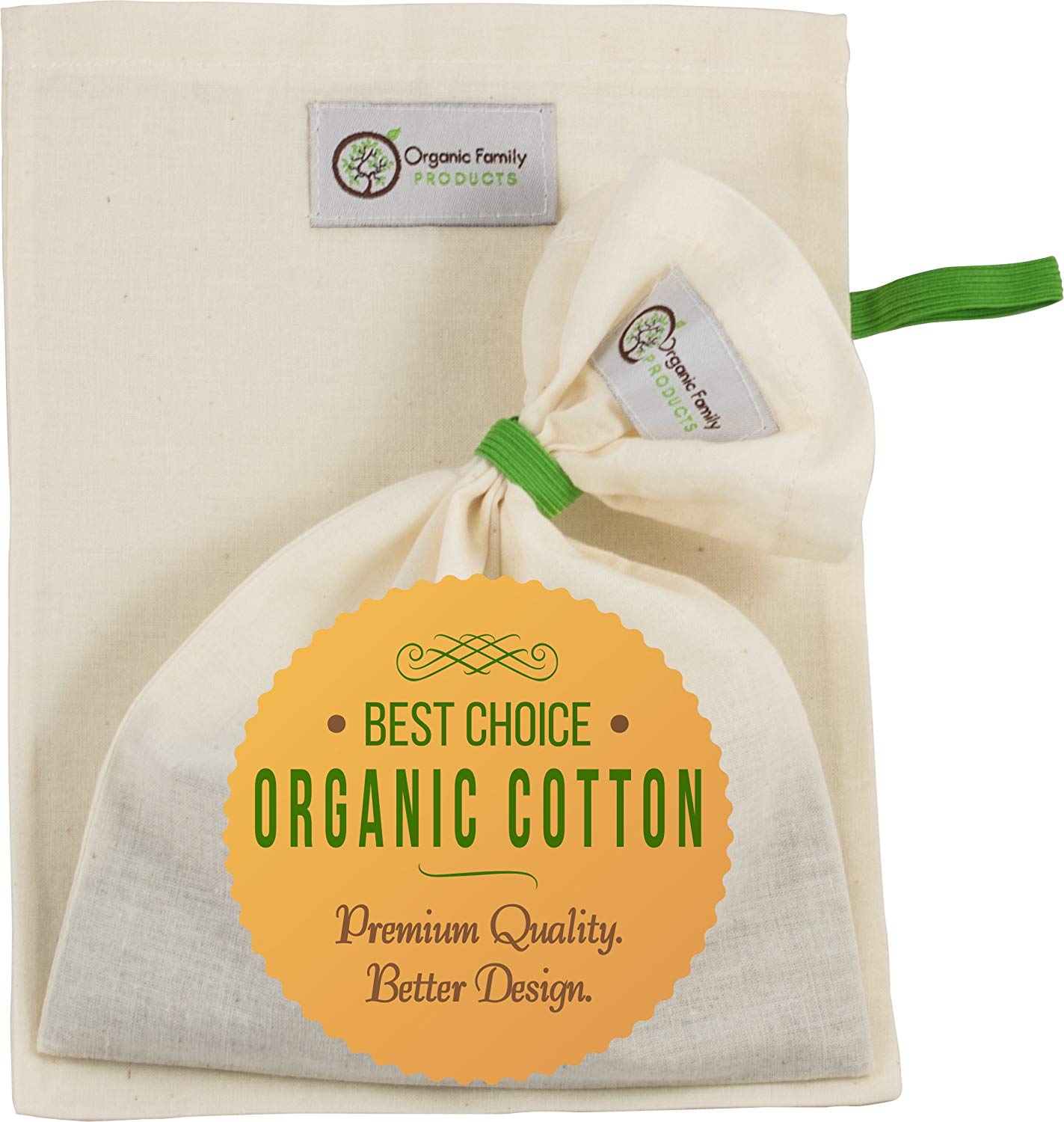 Organic Cotton Cold Brew Coffee Bags