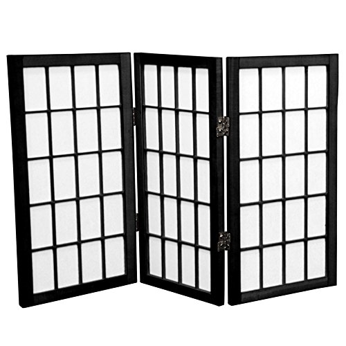 Oriental Window Pane Shoji Screen