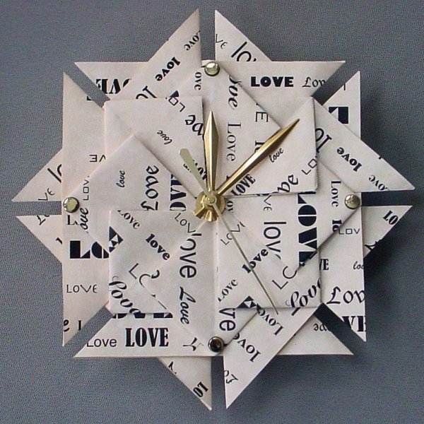 Origami Clock