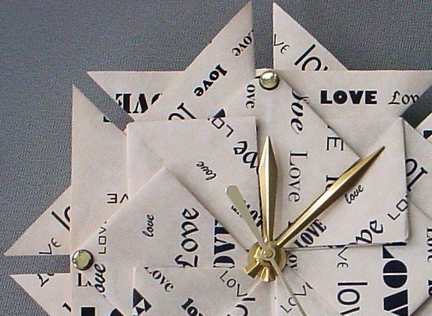 Origami Clock