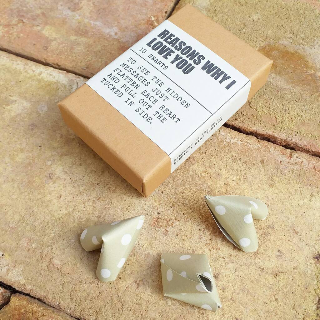 Origami 'Reasons Why I Love You'